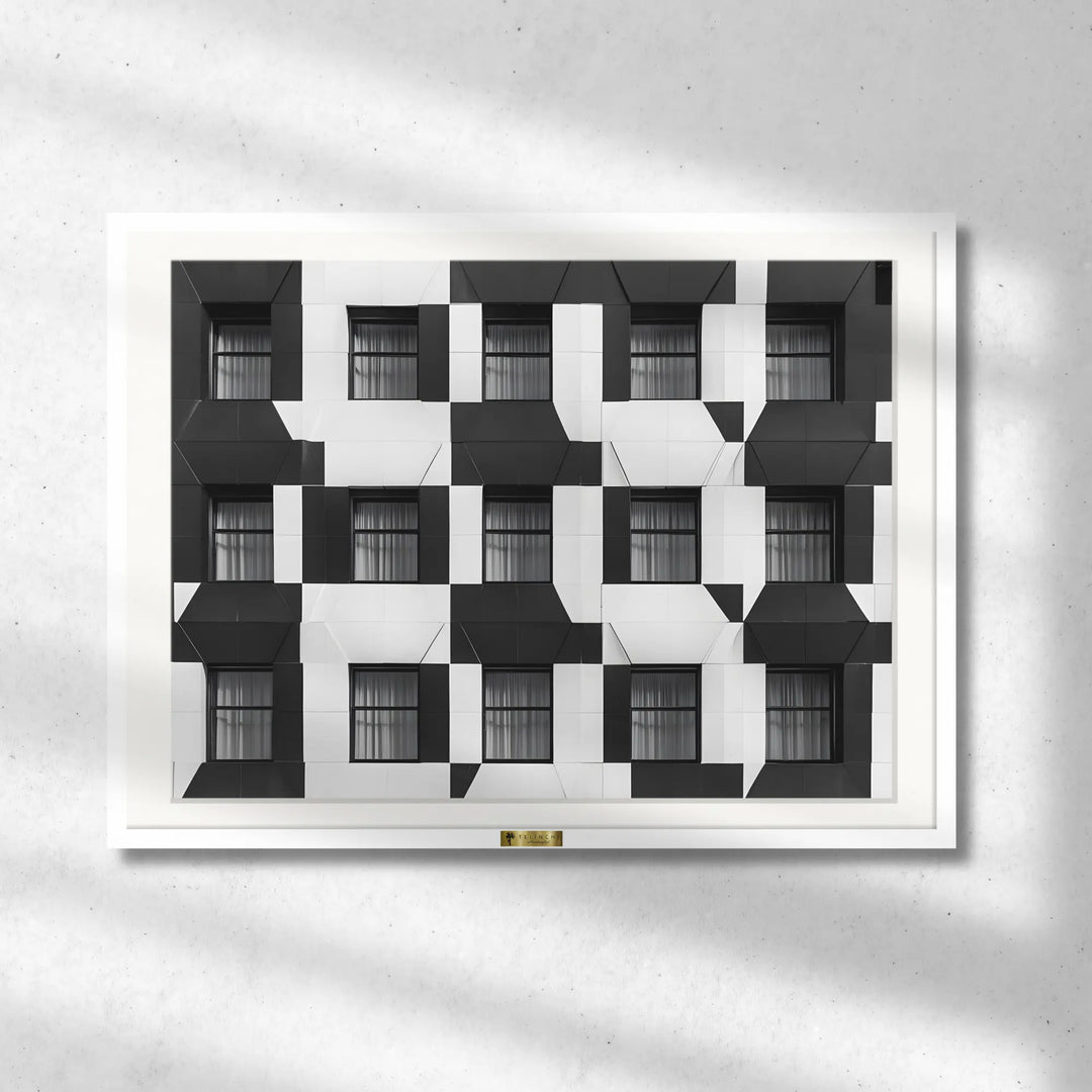 Checkered Facade