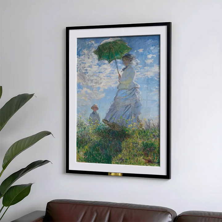 Madame Monet and Her Son by, Claude Monet Popular Painting