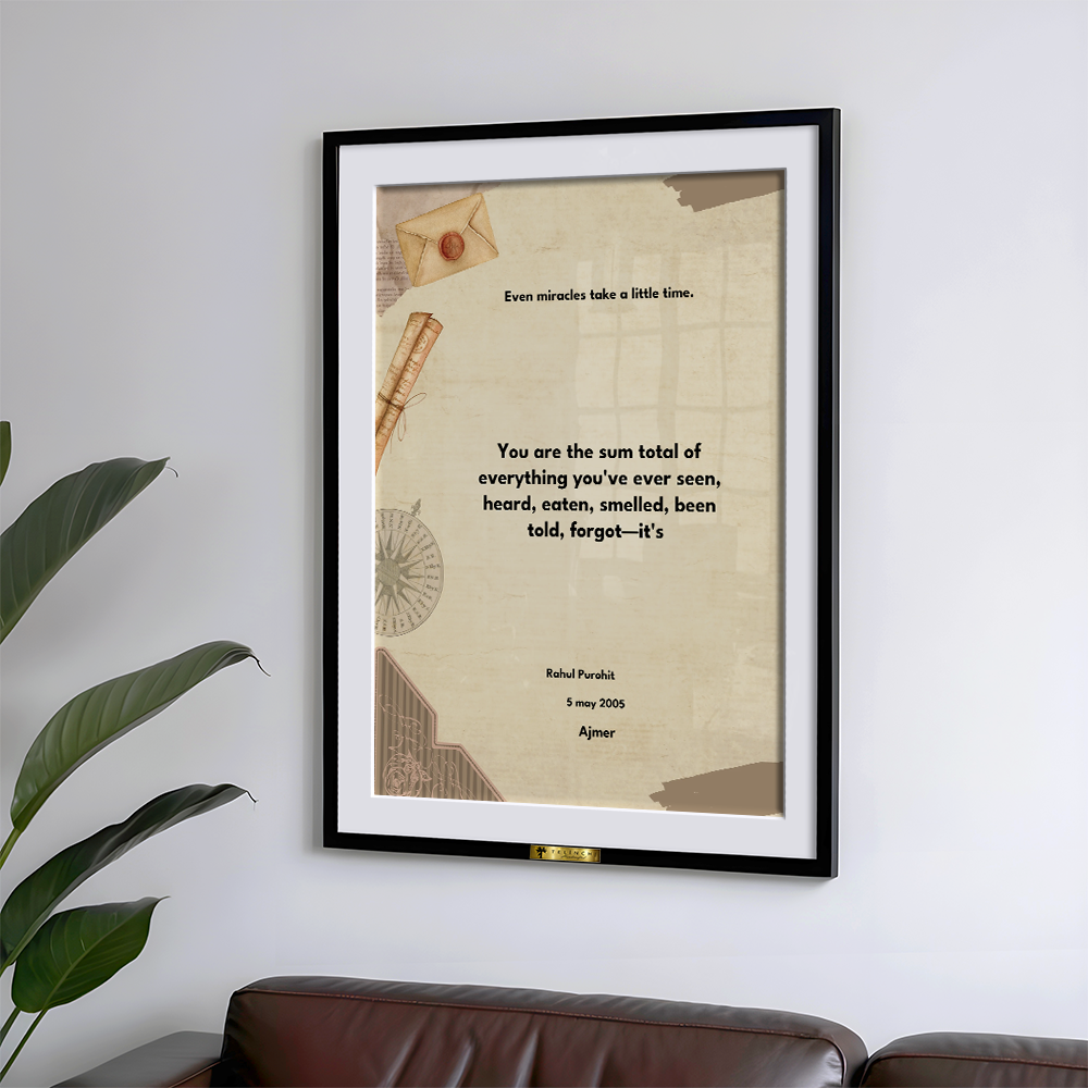 Winds of Encouragement Custom Letter Art - Telinchi