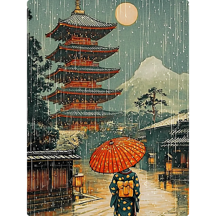 Rainy Pagoda Dream