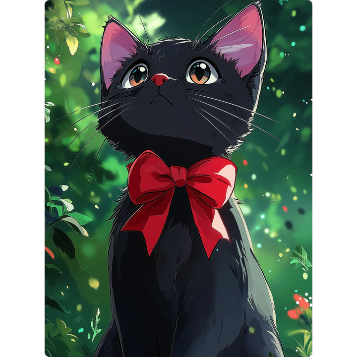 Velvet Bow in Green