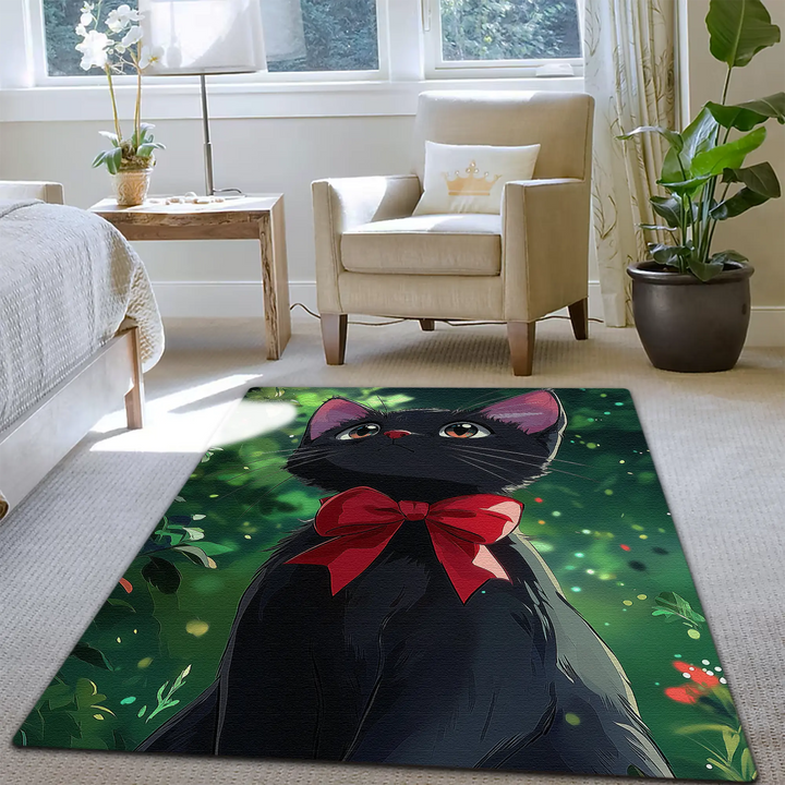 Velvet Bow in Green