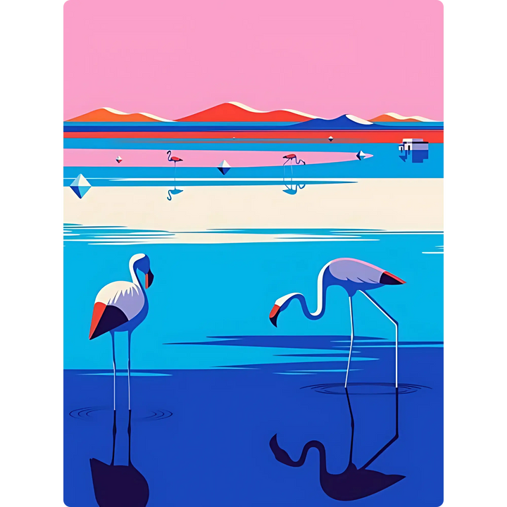 Pink Flamingo Lagoon