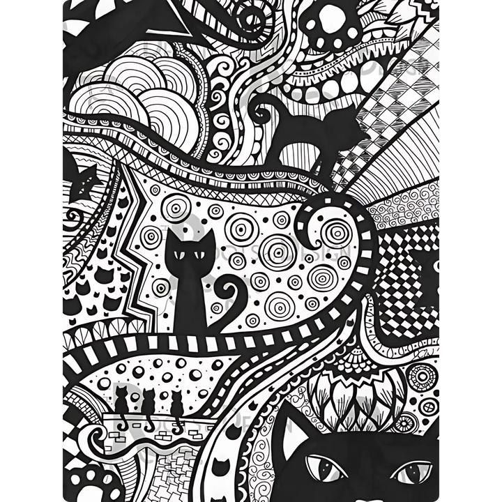 Cat Doodle Dream