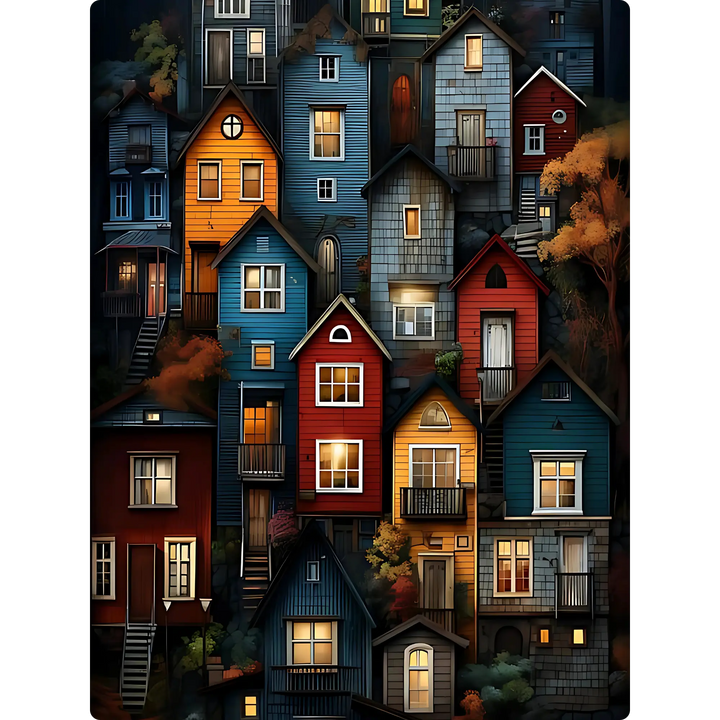 Urban Mosaic Glow