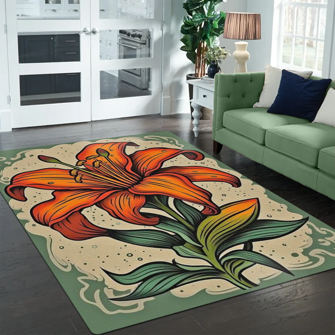 Fiery Lily Elegance