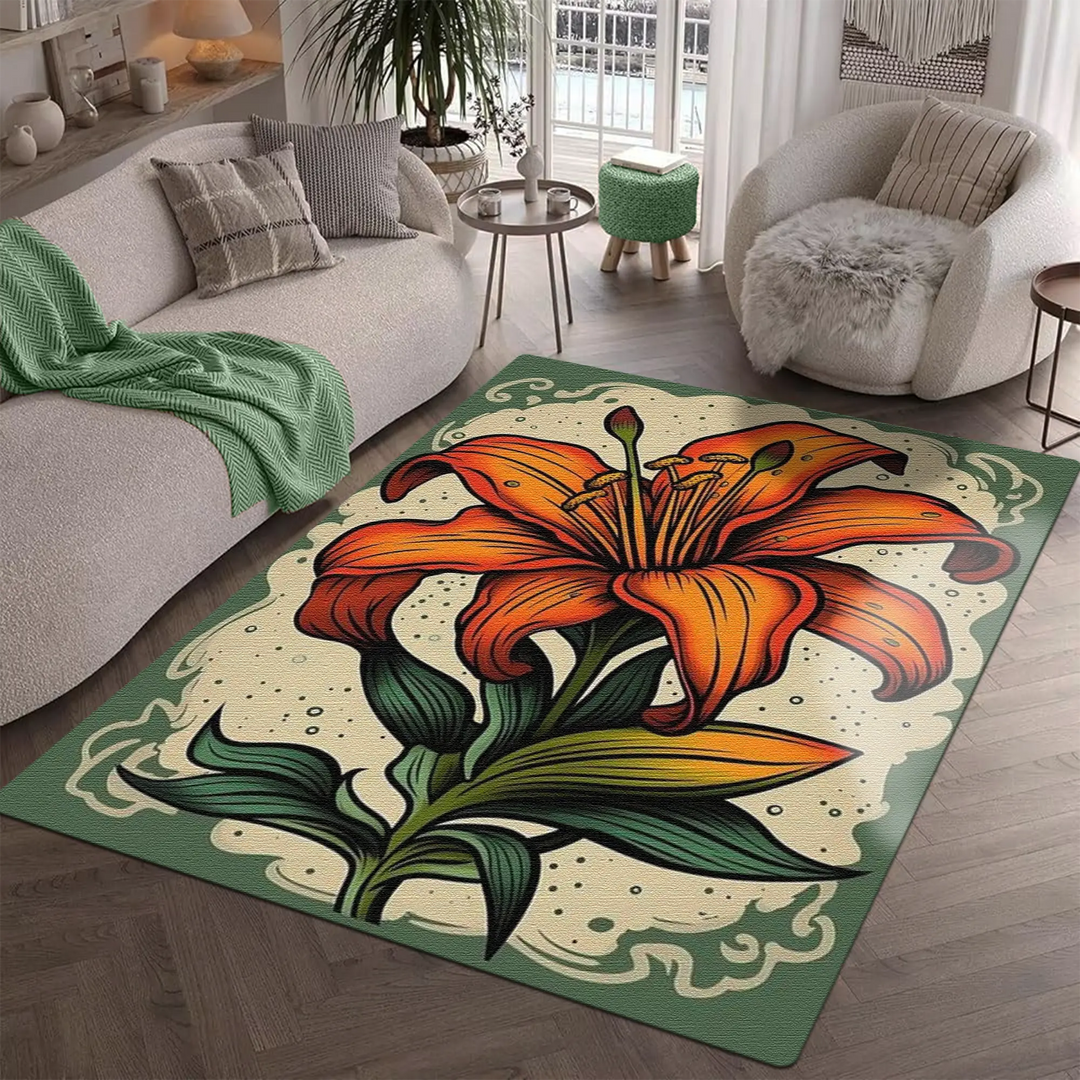 Fiery Lily Elegance