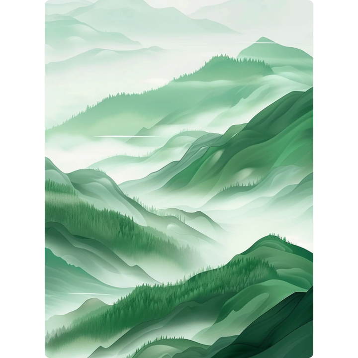 Misty Green Hills