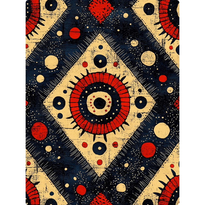 Tribal Diamond Motif