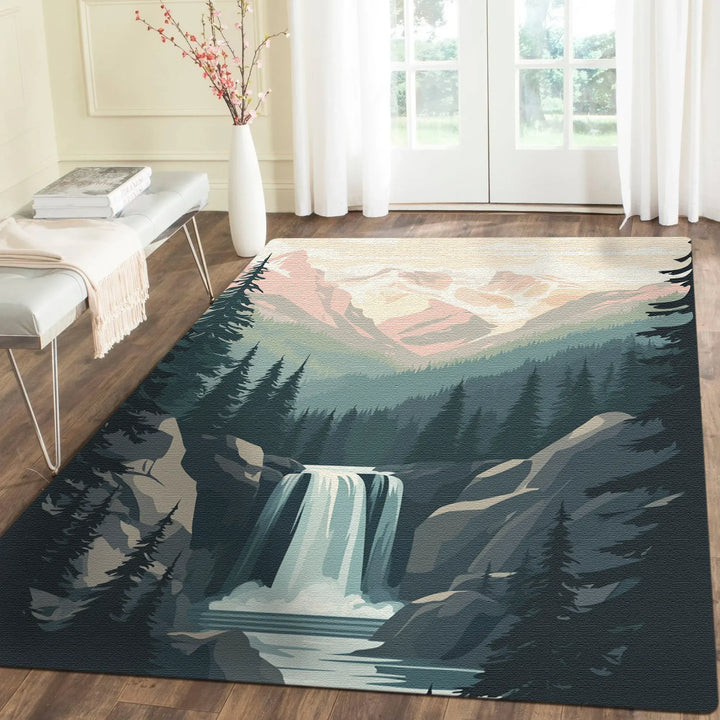Majestic Waterfall Retreat