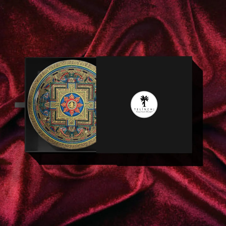 Tibetan Sacred Star Mandala Plate