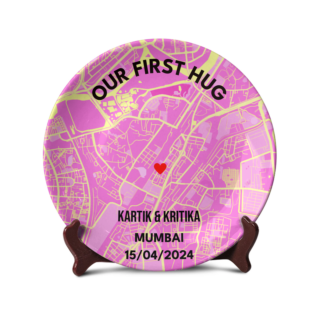 First Hug Personalized Street Map - Telinchi