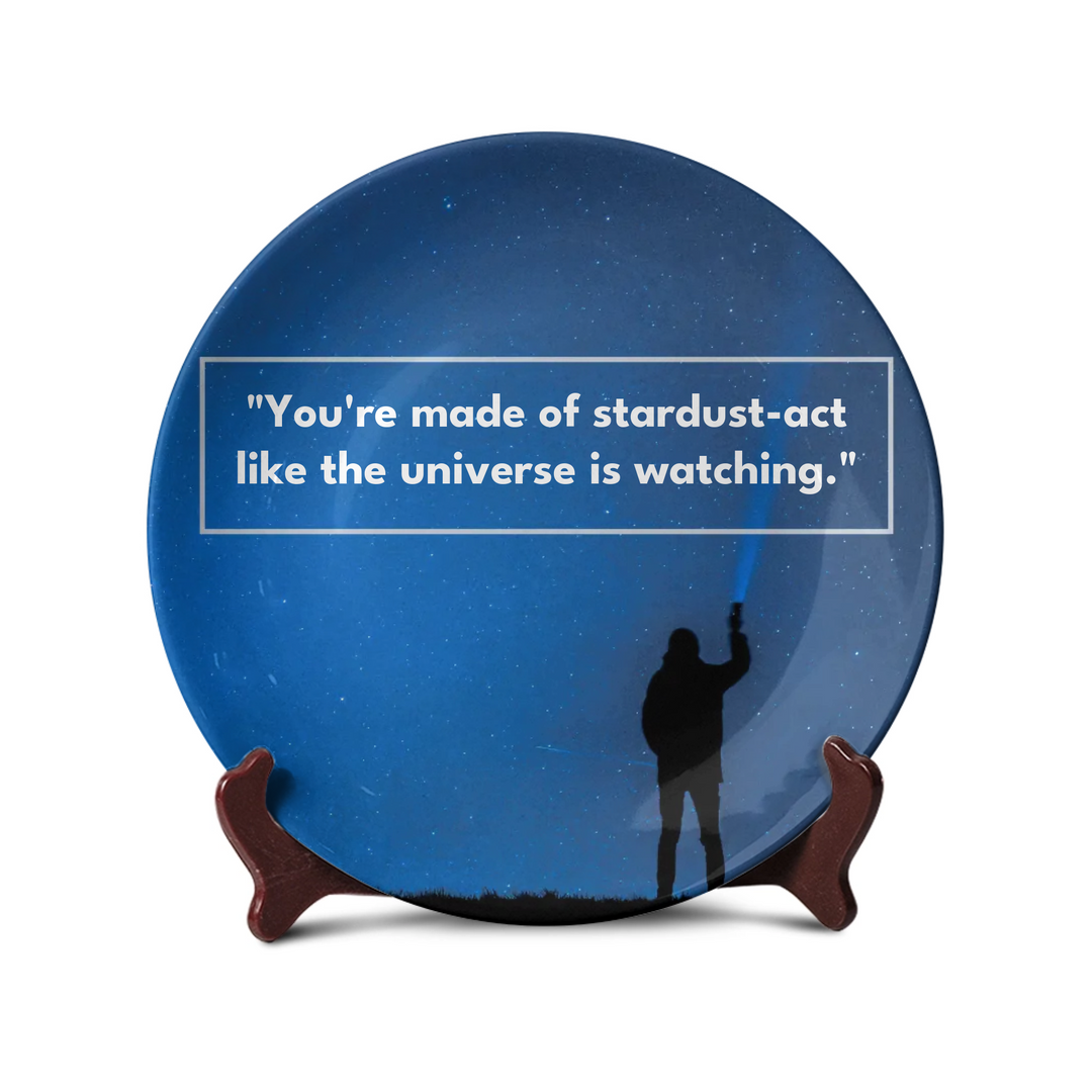 Personalized Quote wall Art Plate 04 - Telinchi