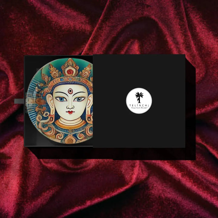 Tibetan Sacred Face Art Plate