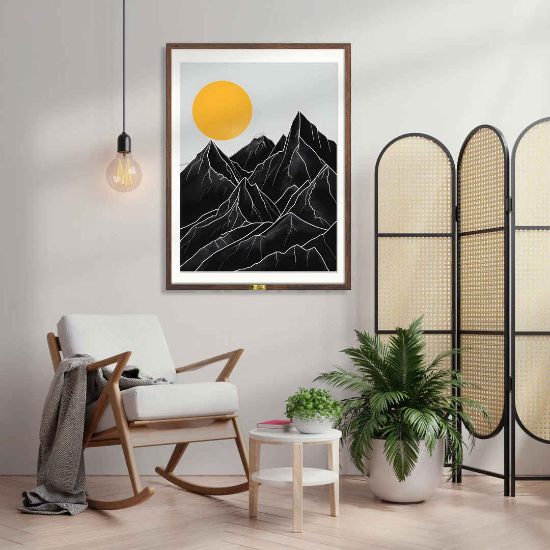 Sunlit Peaks