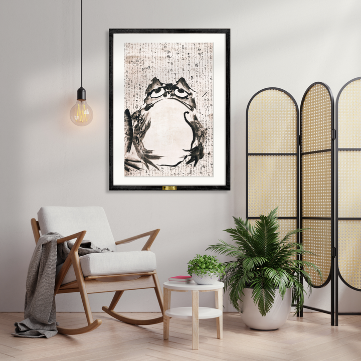 Frog Scroll by Sengai Gibon