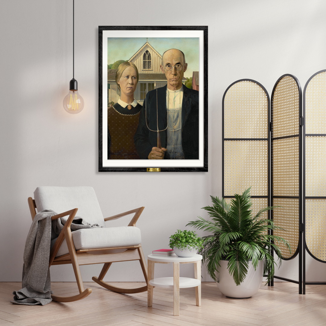 American Gothic by Grant Wood