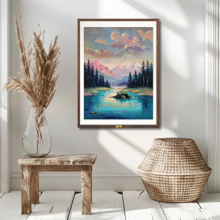 Pastel Reflections
