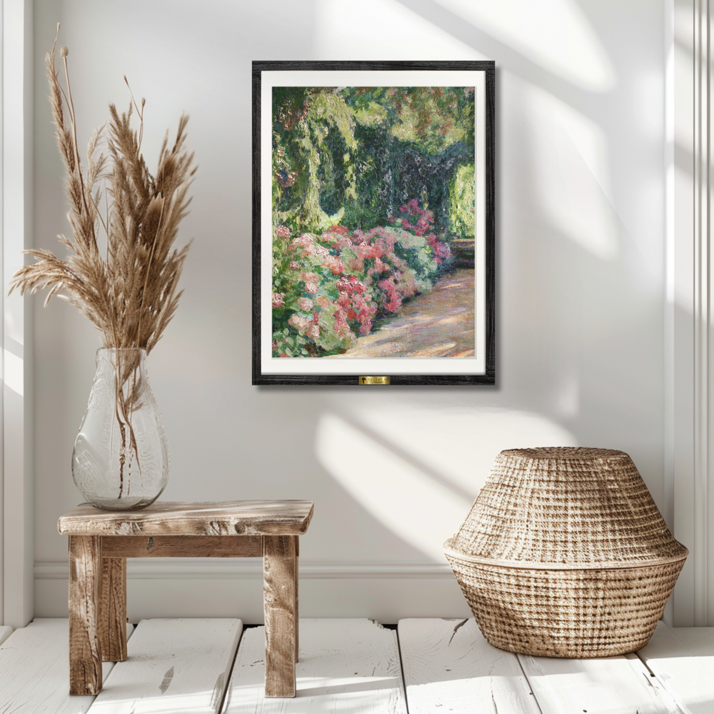 Hydrangeas by, Claude Monet Painting