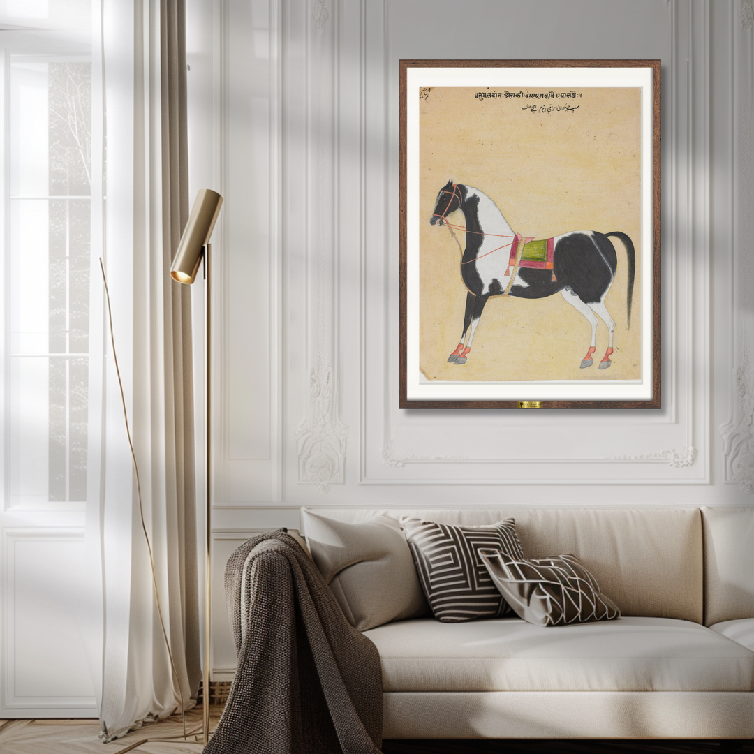 Portrait of the Horse Jugaldan
