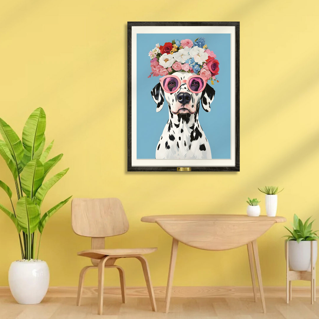 Flower Crowned Elegance
