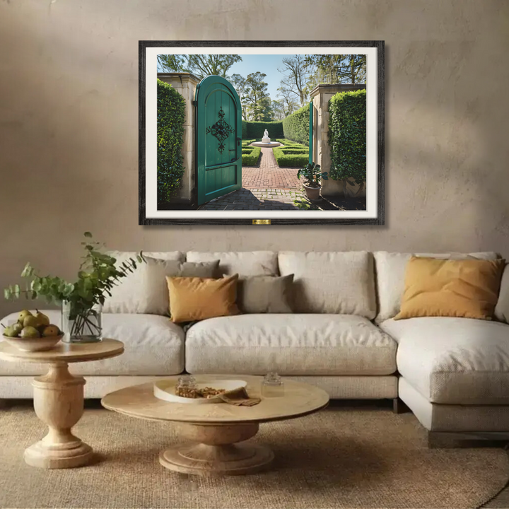 Serene Garden Path