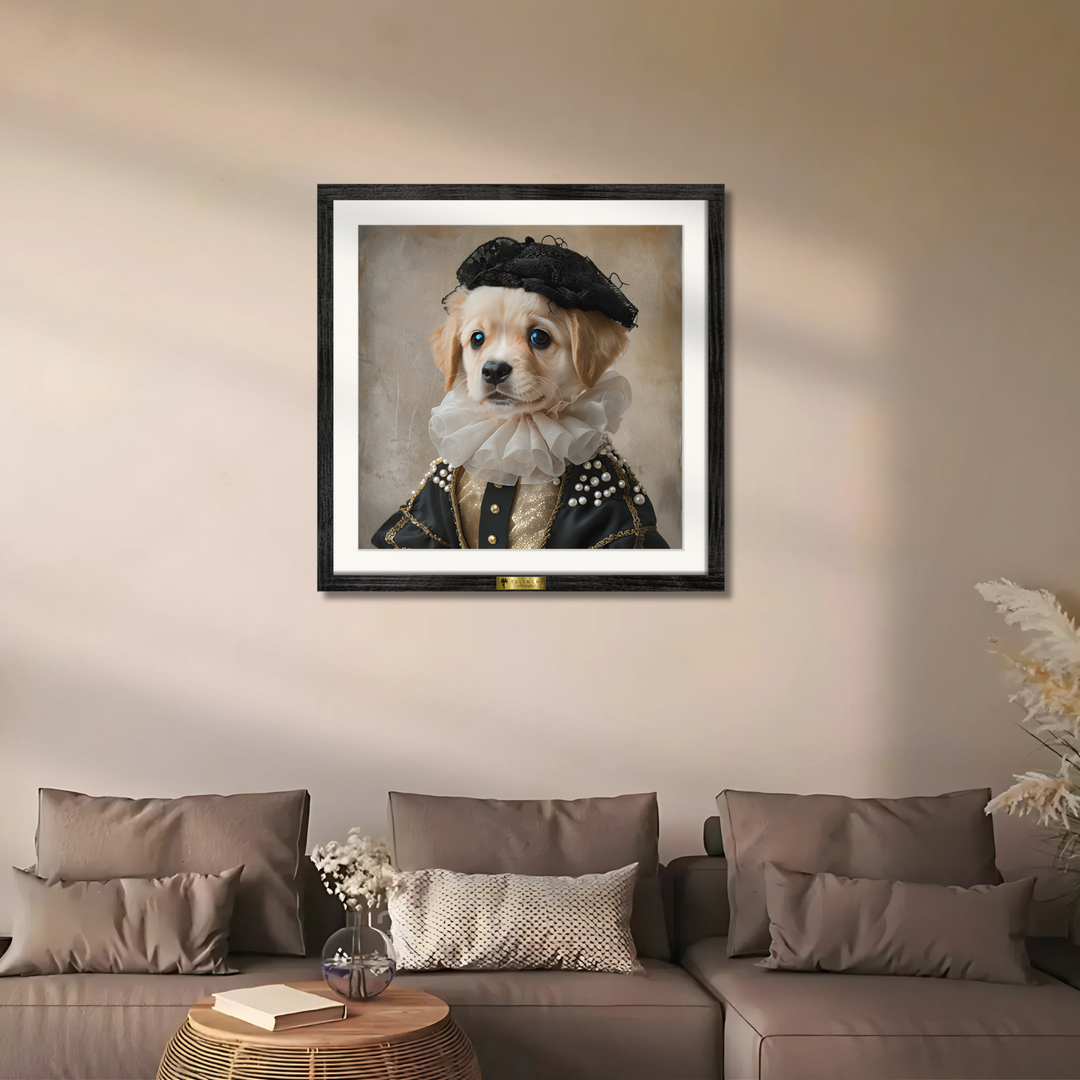 Regal Pup Portrait