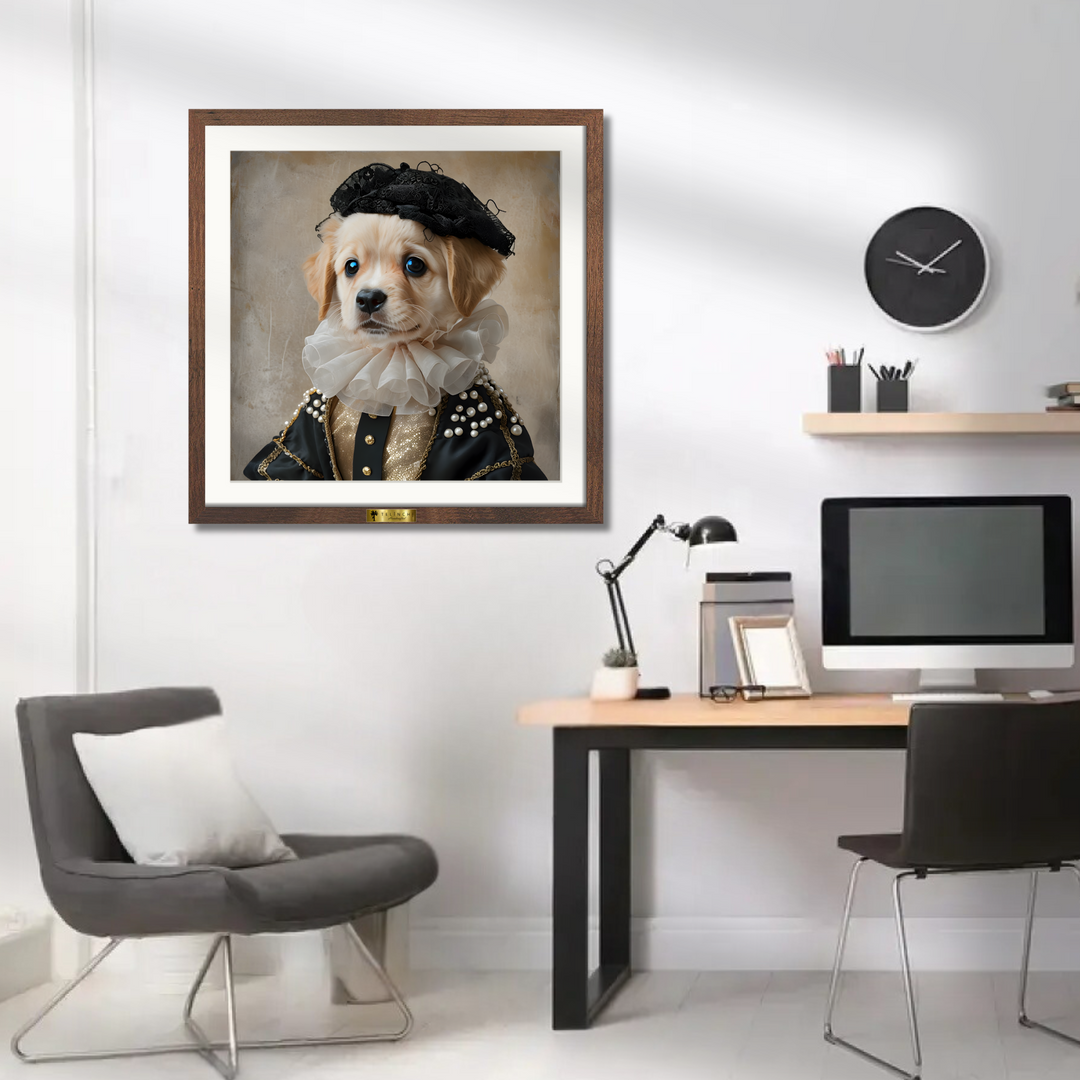 Regal Pup Portrait