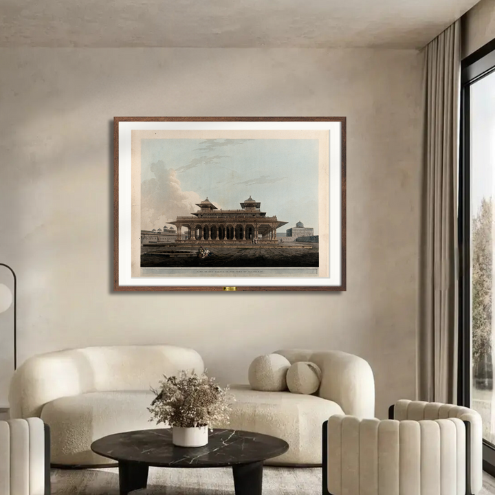 Part of the Palace in the Fort of Allahabad by Thomas Daniell