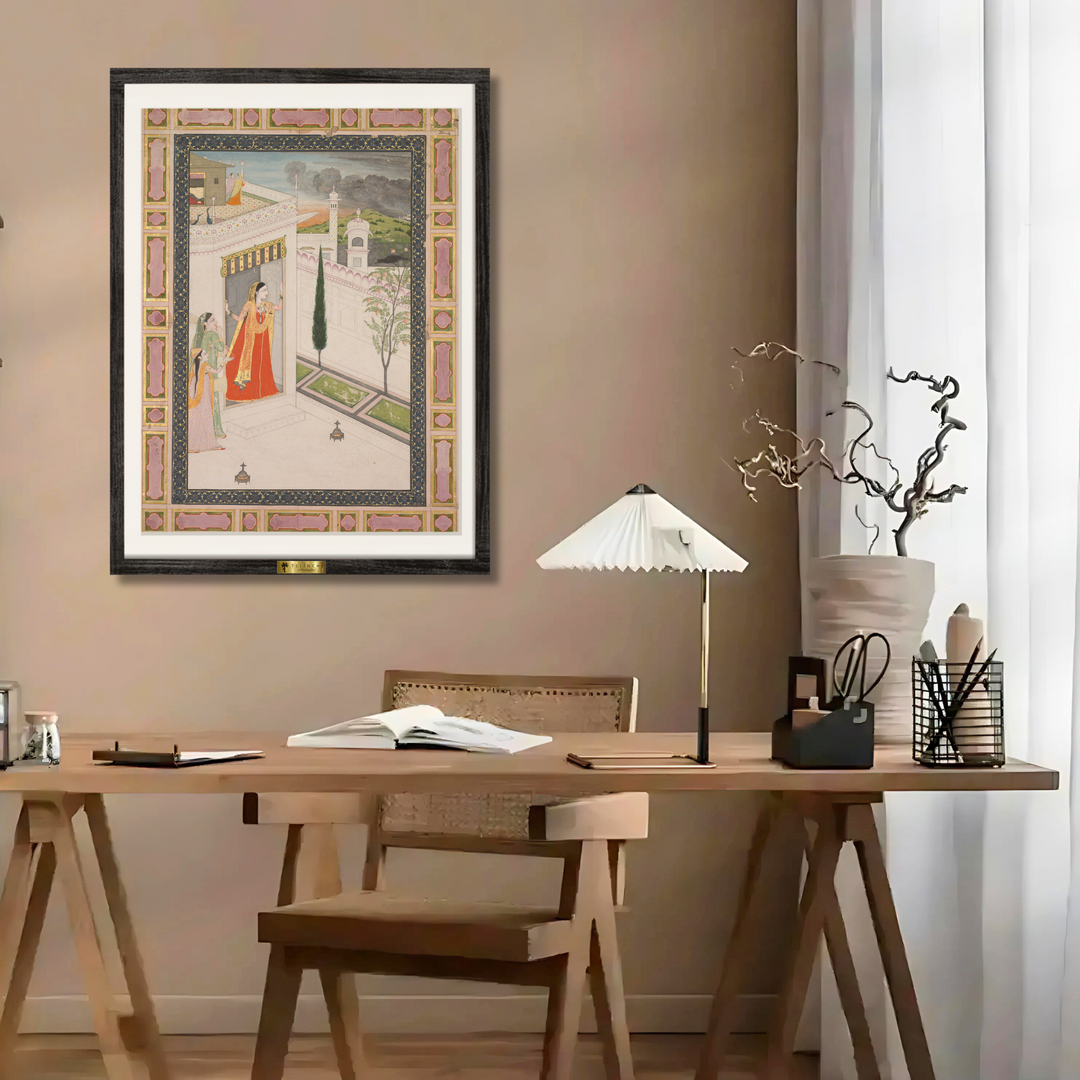 A Lady on a Terrace