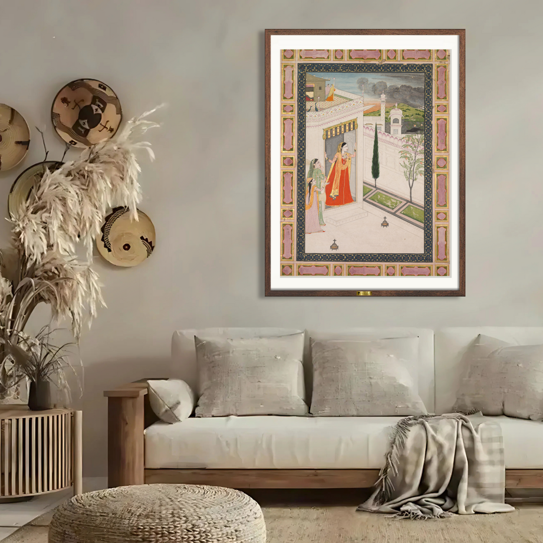 A Lady on a Terrace