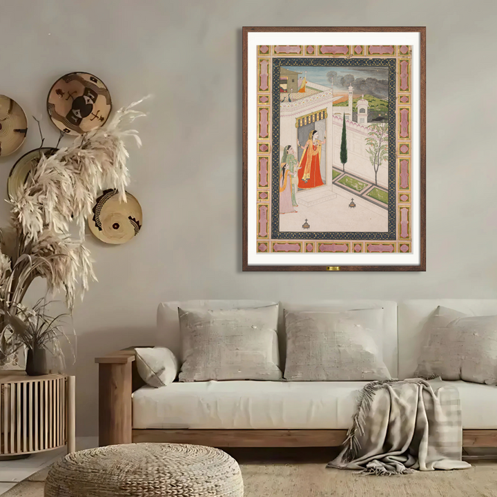 A Lady on a Terrace