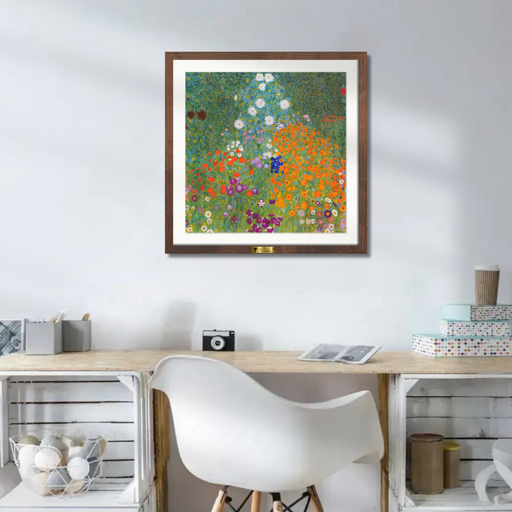 Flower Garden by Gustav Klimt