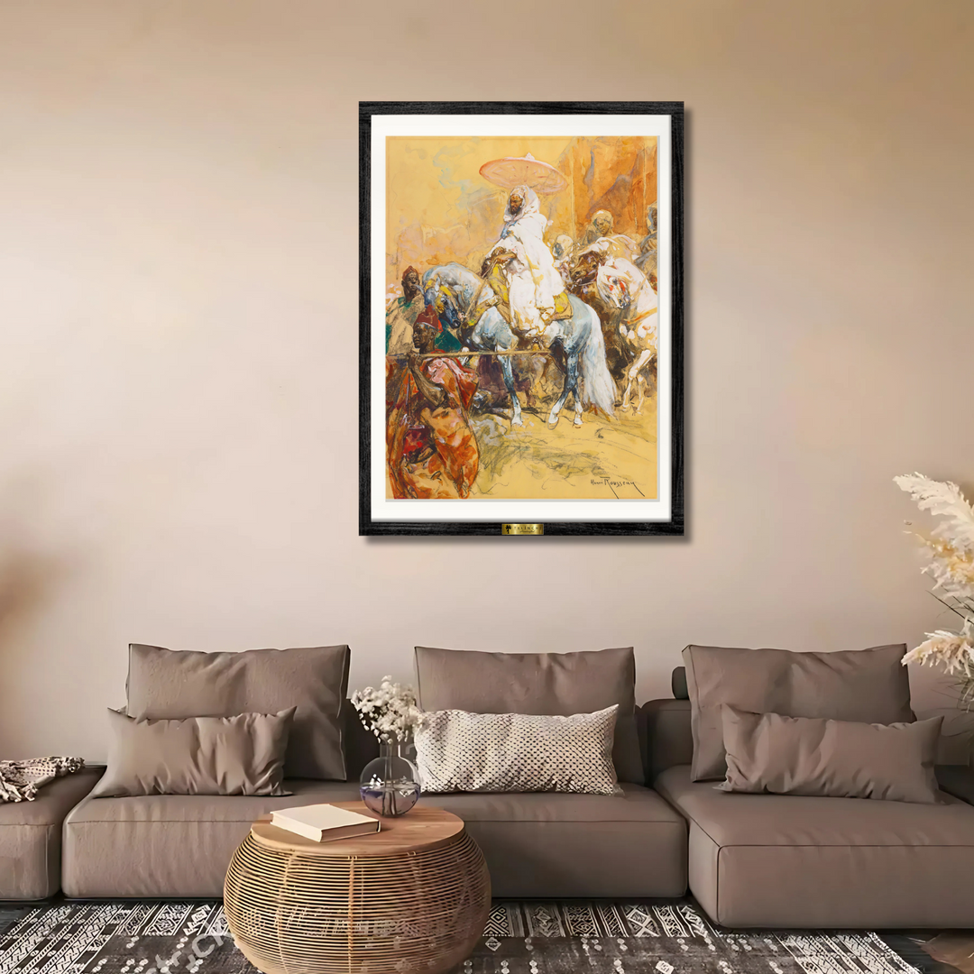 Moroccan Horsemen by Henri Rousseau