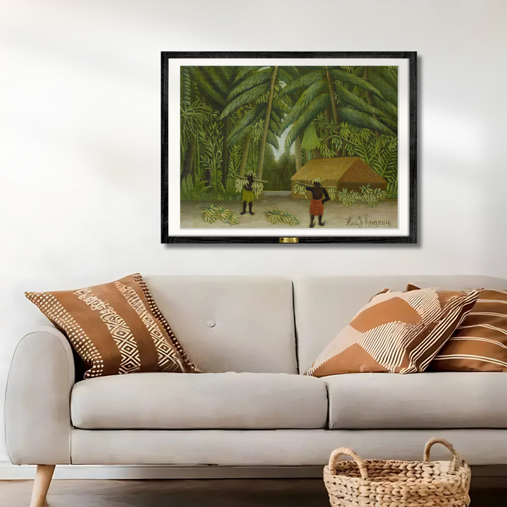 Banana Harvest by Henri Rousseau