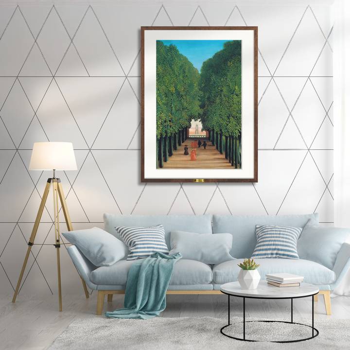 Henri Rousseau’s The Avenue in the Park at Saint-Cloud