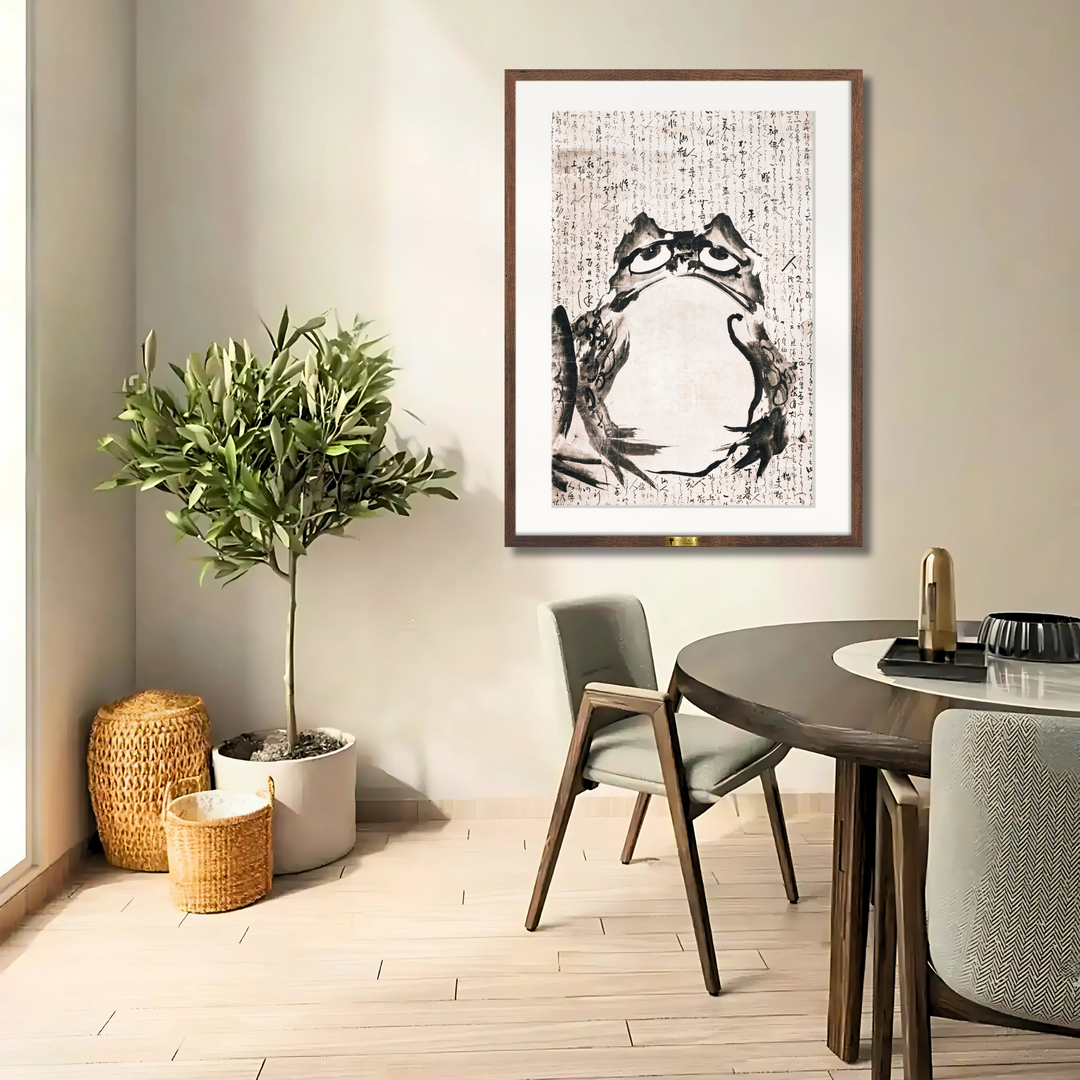 Frog Scroll by Sengai Gibon