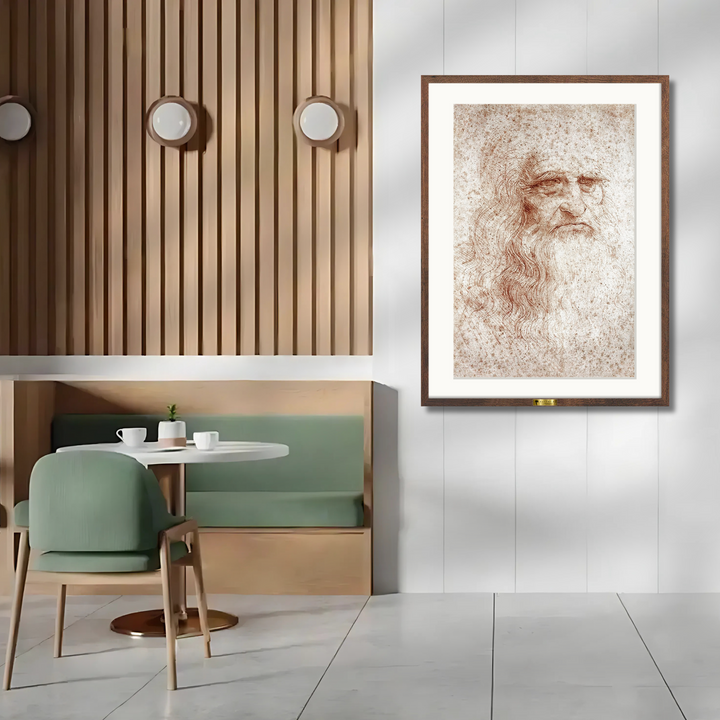 Self-portrait by Leonardo da Vinci