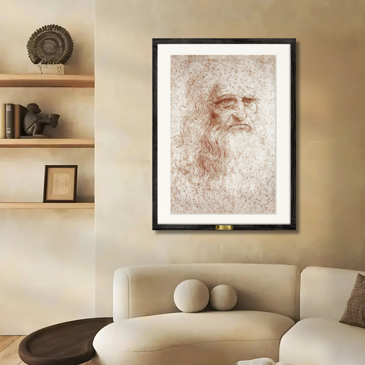 Self-portrait by Leonardo da Vinci