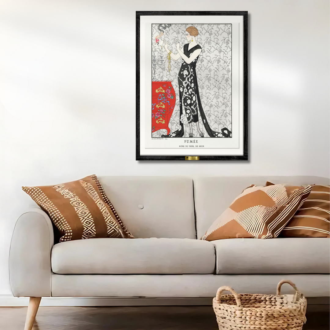 Fumée - Robe du Soir by Georges Barbier