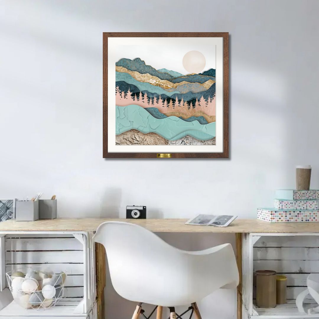 Dreamy Paper Landscape