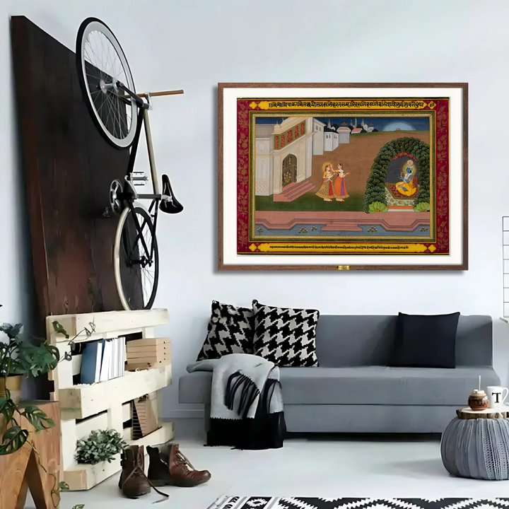 Divine Meeting Scene