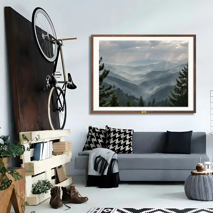 Misty Mountain Rainbow