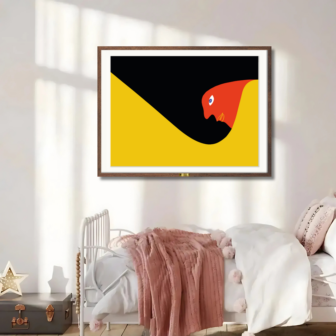 Minimalist Parrot Mood