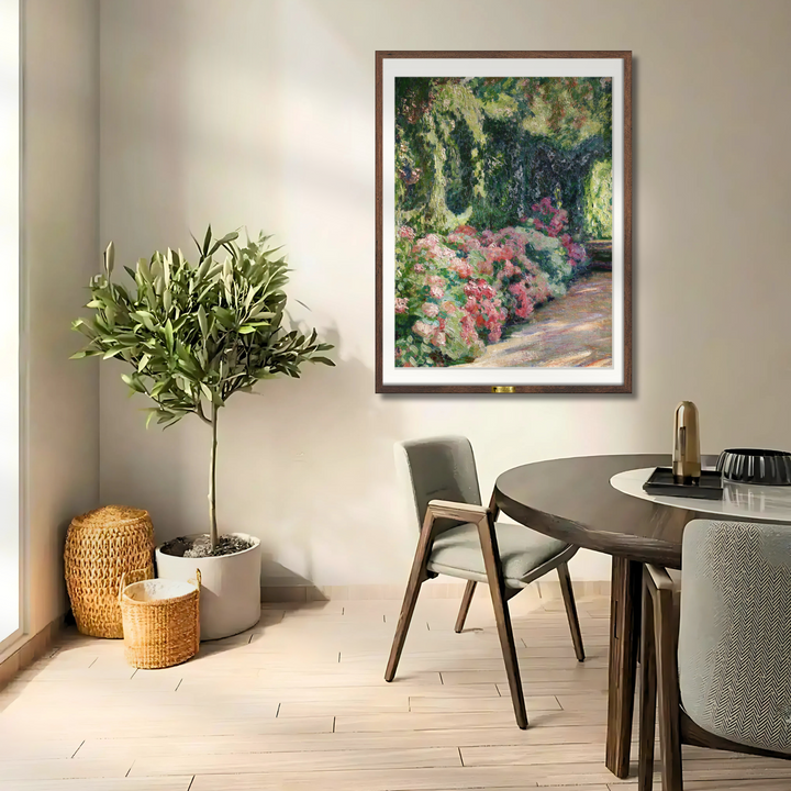 Hydrangeas by, Claude Monet Painting