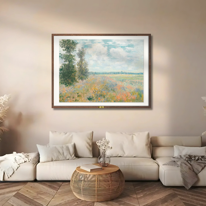 Poppy Field by, Claude Monet Art Painting