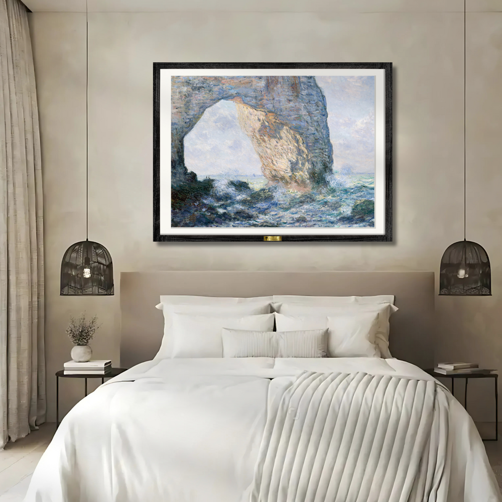 The Manneporte, Étretat by, Claude Monet Art Painting