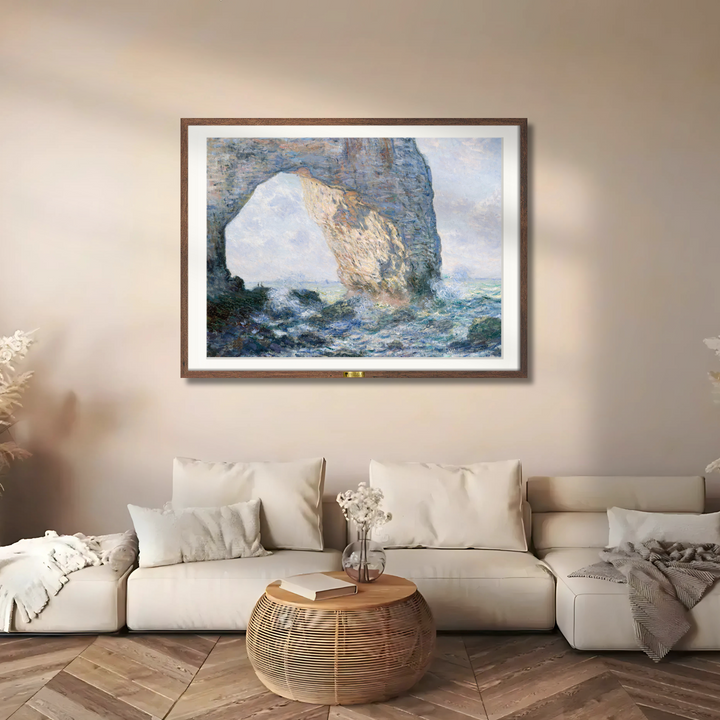 The Manneporte, Étretat by, Claude Monet Art Painting