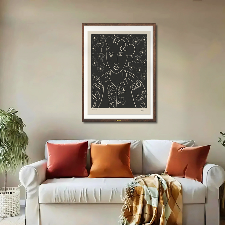 Linocut by Henri Matisse