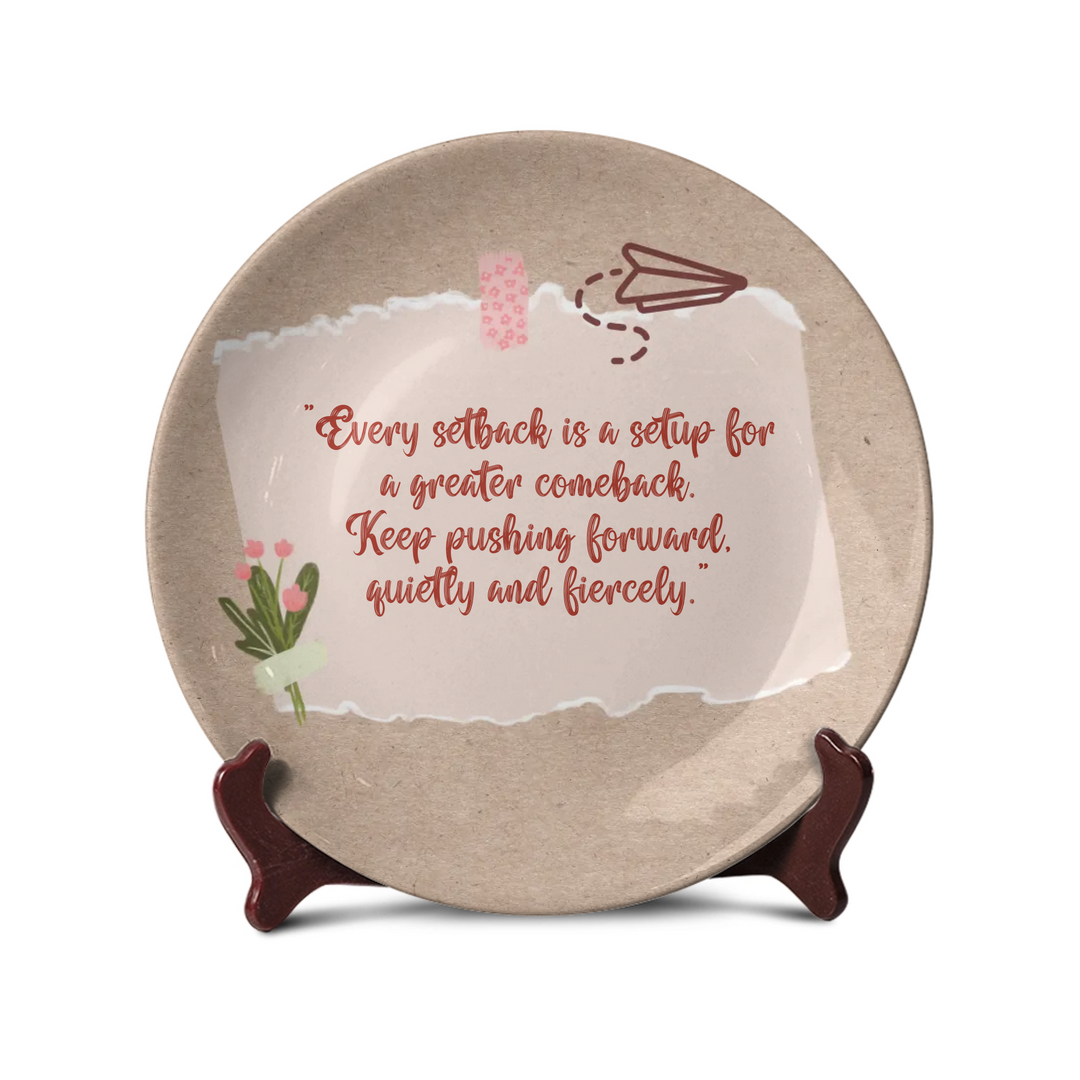 Motivational Comeback Personalized Quote - Telinchi